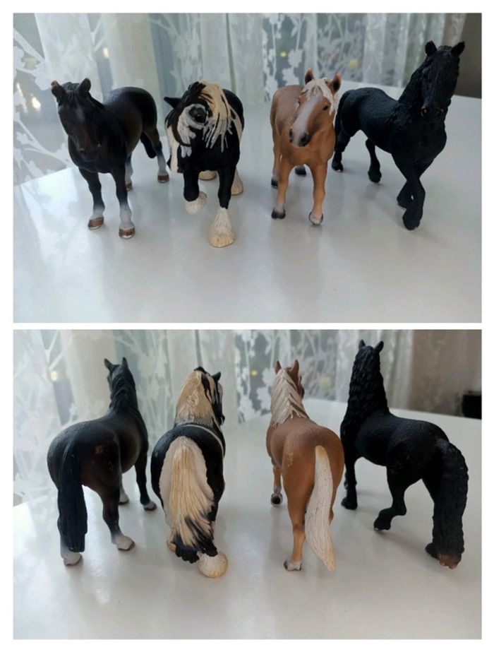 Lot de 9 chevaux et 5 poulains Schleich - photo numéro 18
