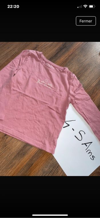 T-shirt rose LM