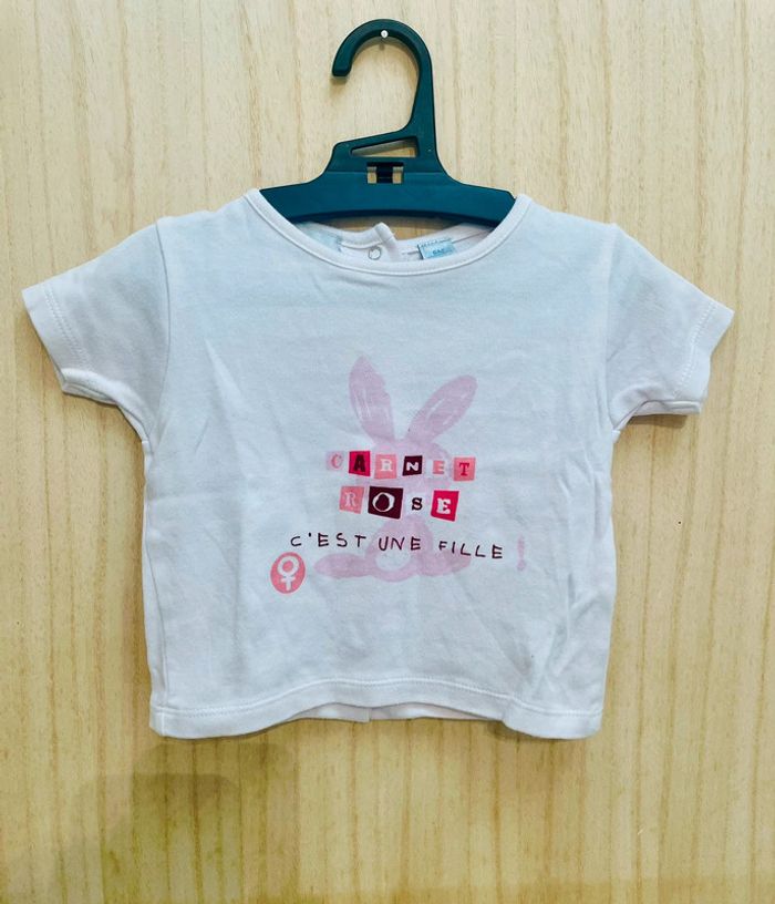 T-shirt manches courtes - 6 mois