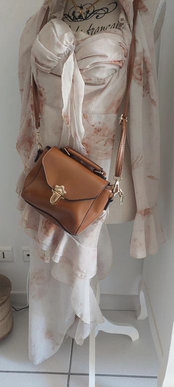 Superbe petit sac marron retro Shein