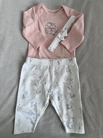 Ensemble haut et legging + bandeau taille 50/56