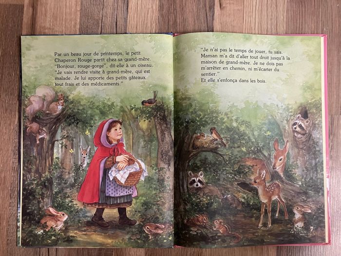 Livre pour enfants-Le petit chaperon rouge - photo numéro 4