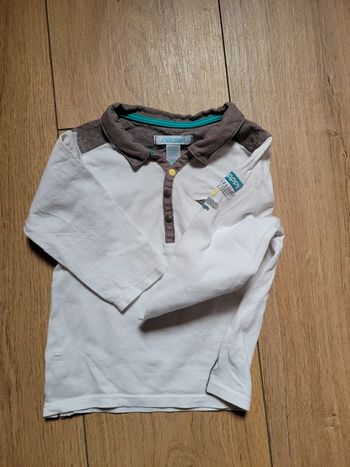 Polo manches longues 12 mois