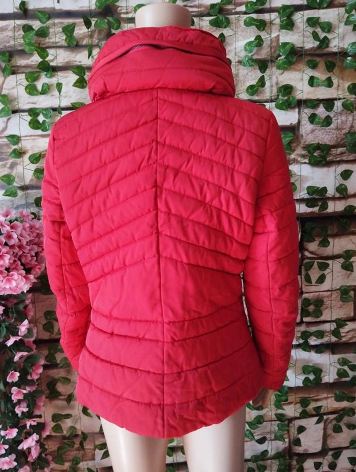 🌸Doudoune rouge Camaieu Taille 38🌸 - photo numéro 6