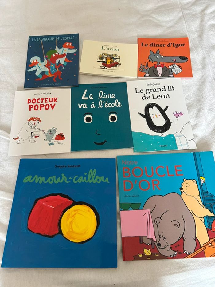 Lot 8 livres