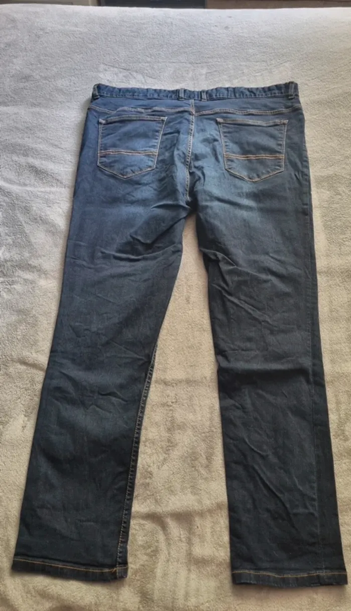 Jeans bleu slim taille 54 kiabi - photo numéro 9