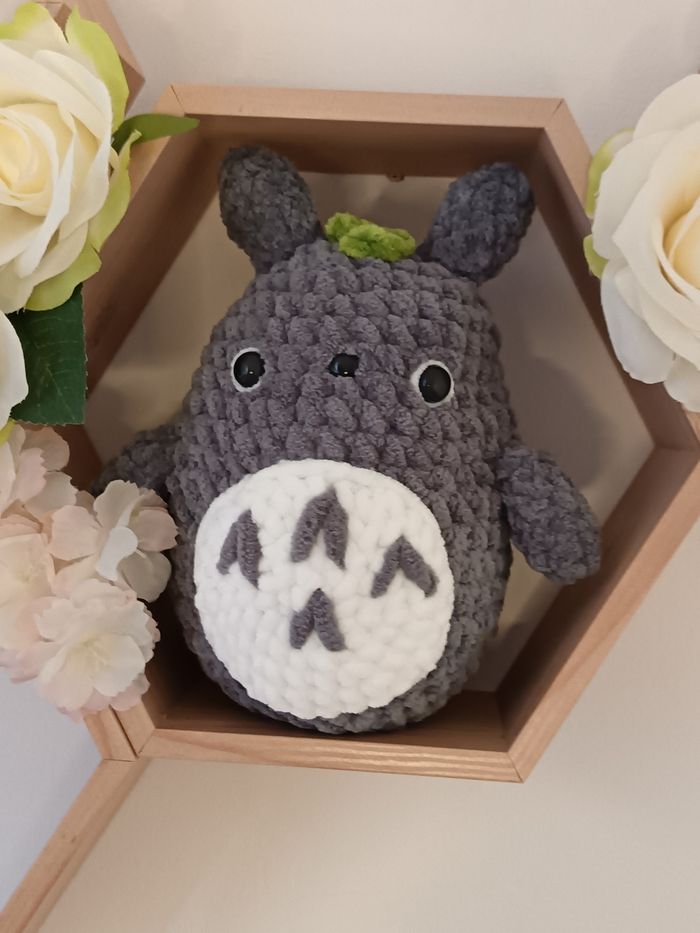 Peluche Totoro – Fait main au crochet