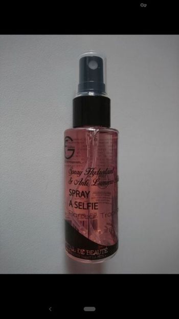 Spray à selfie