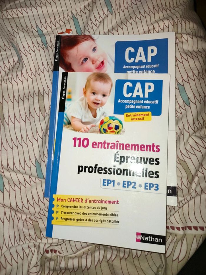 Lots de livres CAP aepe
