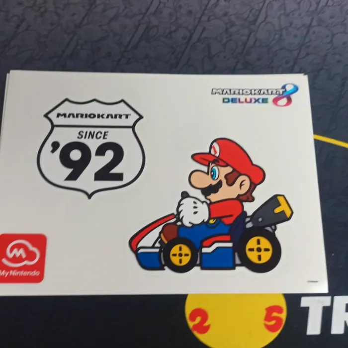 Planche de stickers Mario Kart - photo numéro 2