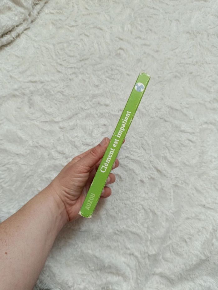 Livre bébé enfant Mon p'tit caractère Clément est impatient Auzou - photo numéro 2