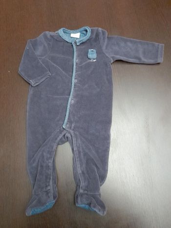 Pyjamas tape à l'œil 6mois bleu marine