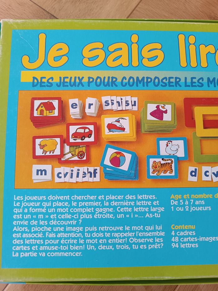 Jeu je sais lire - photo numéro 6