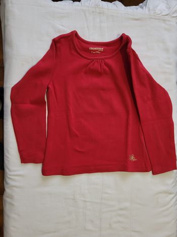 1 tee-shirt manche longue fille 5 ans 