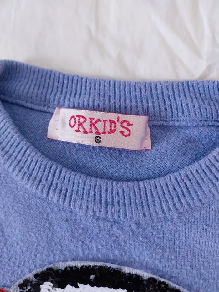 Pull fille 6 ans Orkid’s - photo numéro 3
