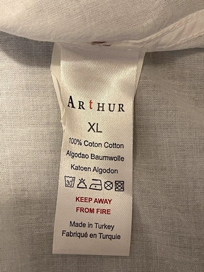 Chemise blanche légère - Arthur - T. XL - photo numéro 3