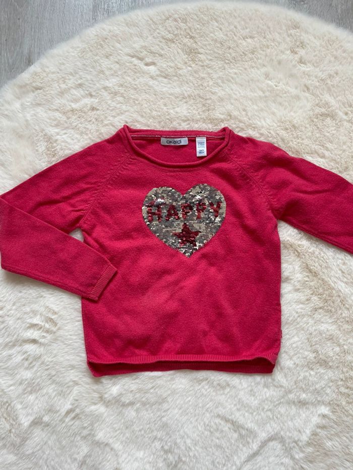 Ensemble pull et legging okaidi 3 ans - 98 cm - photo numéro 2