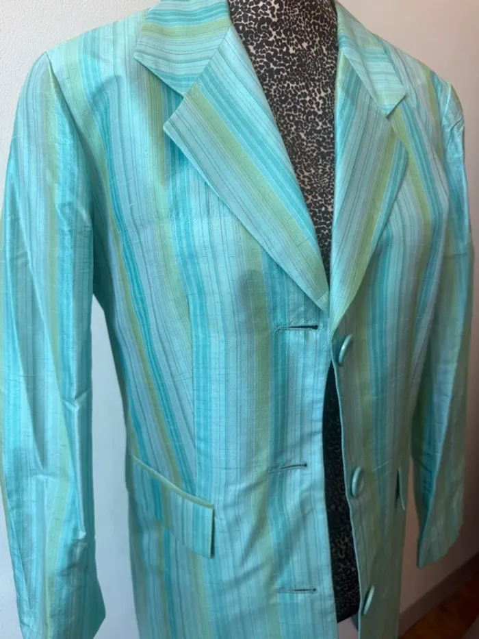Blazer Renato Nucci – 100 % soie – Taille 38 - photo numéro 2
