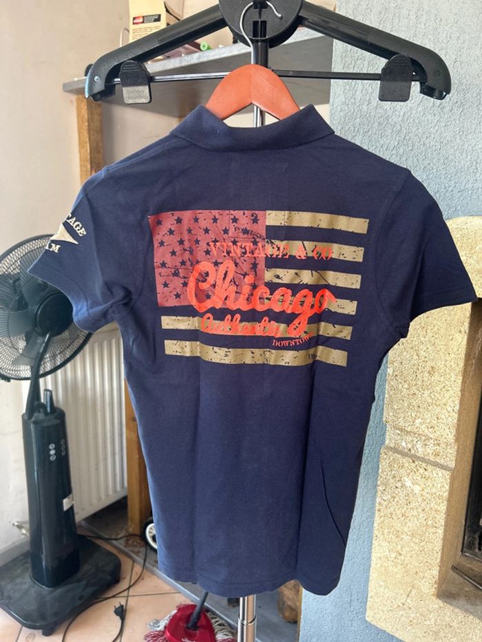 Polo marine La redoute - photo numéro 2