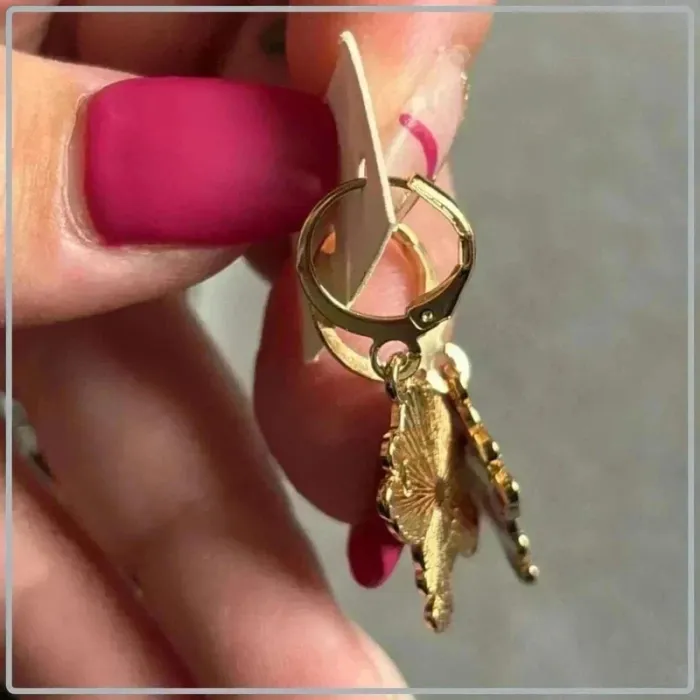 Boucle d'oreille noel - photo numéro 3