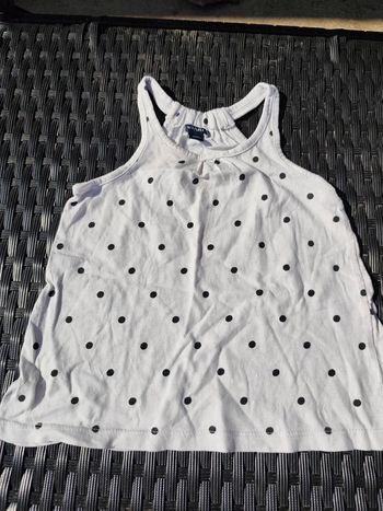 Débardeur à pois