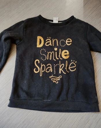 Pull dance smile sparkle 10 ans