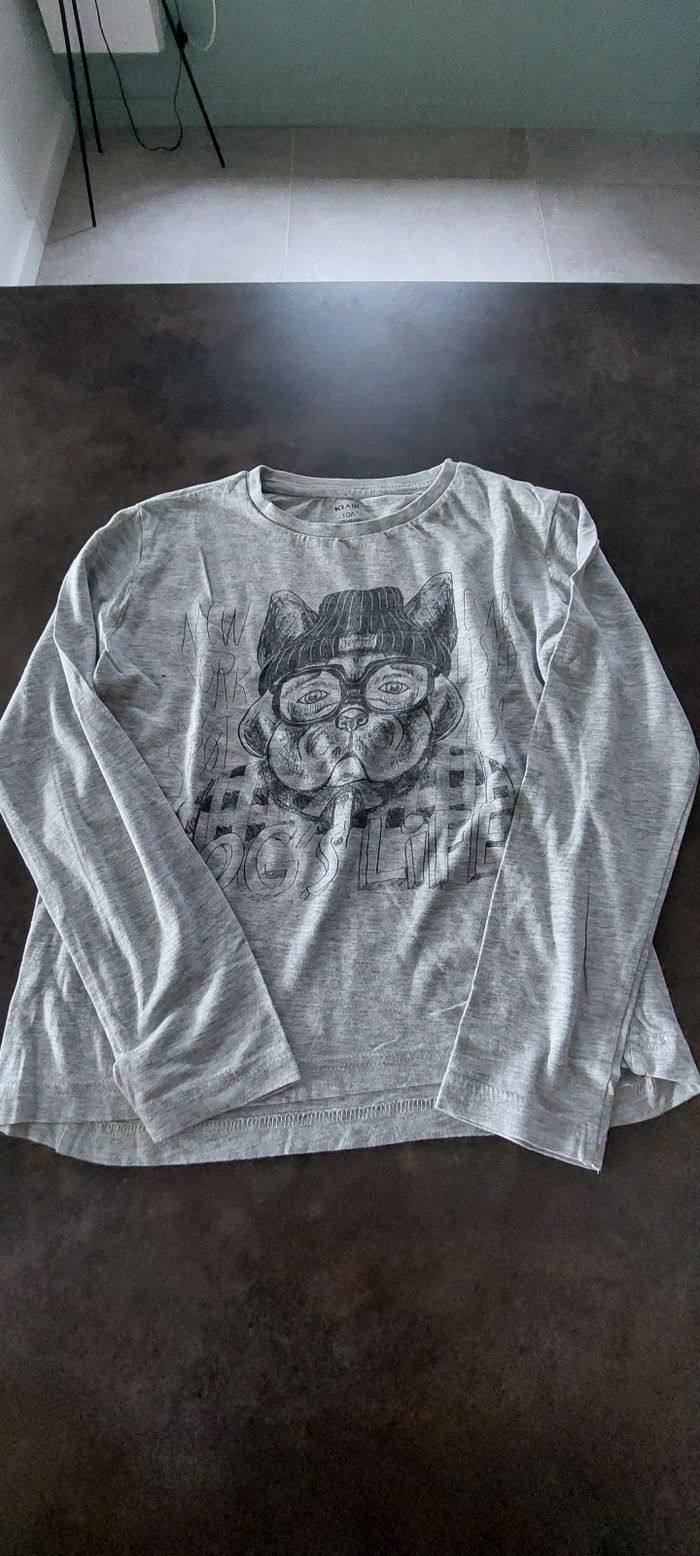 Lot de 3 t-shirts manches longues - photo numéro 2