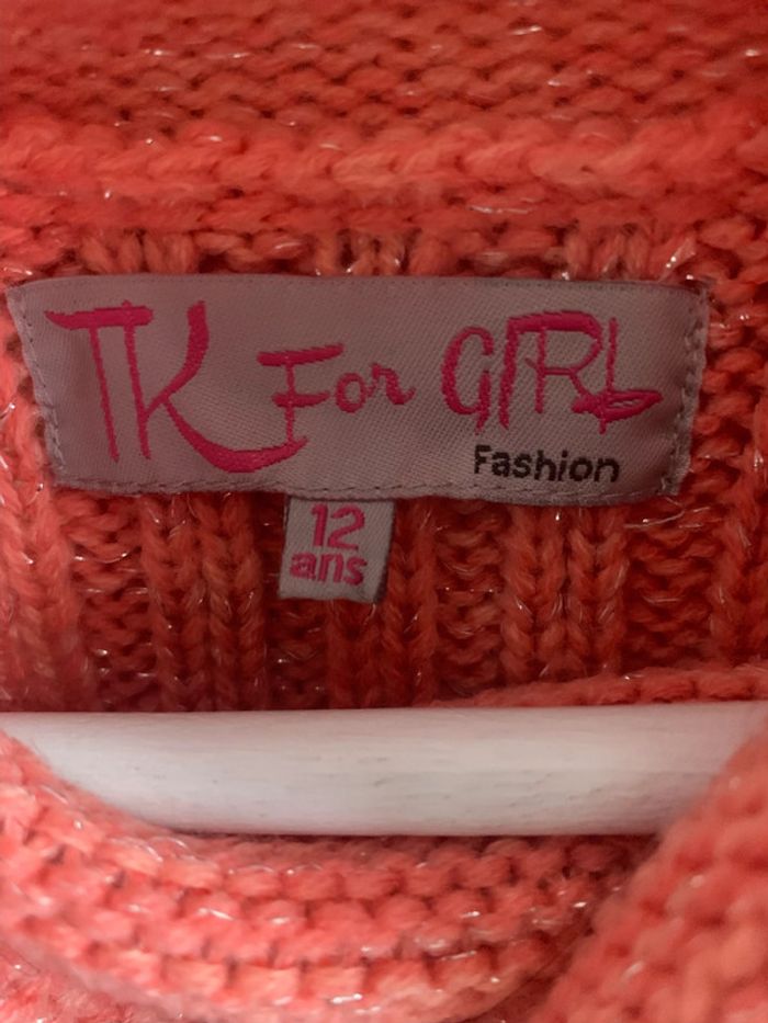 Col roulé rose TK For Girl Fashion fille 12 ans - photo numéro 3