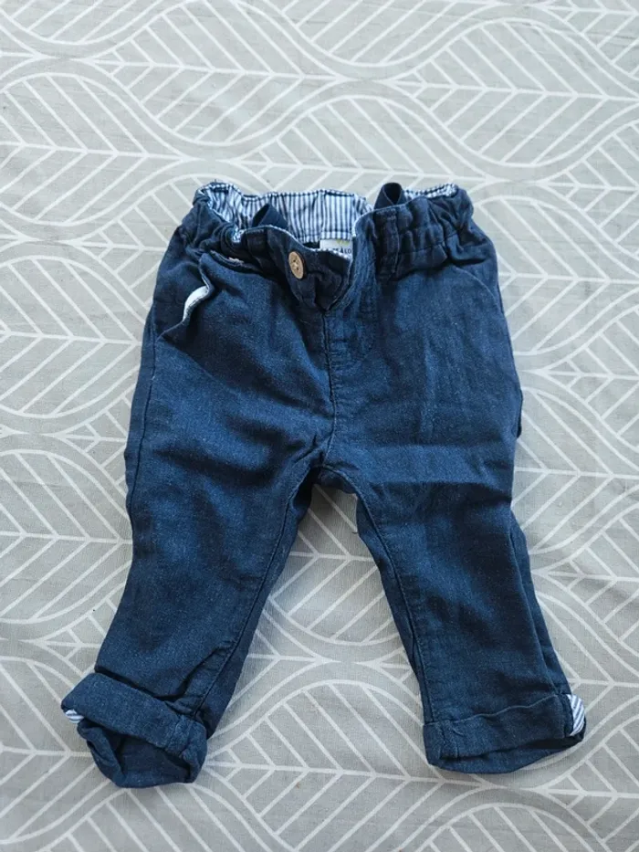 Pantalon fin taille 6 mois 🌸