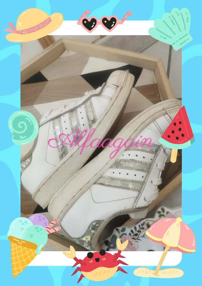 Baskets adidas superstar 30 mixte - photo numéro 9