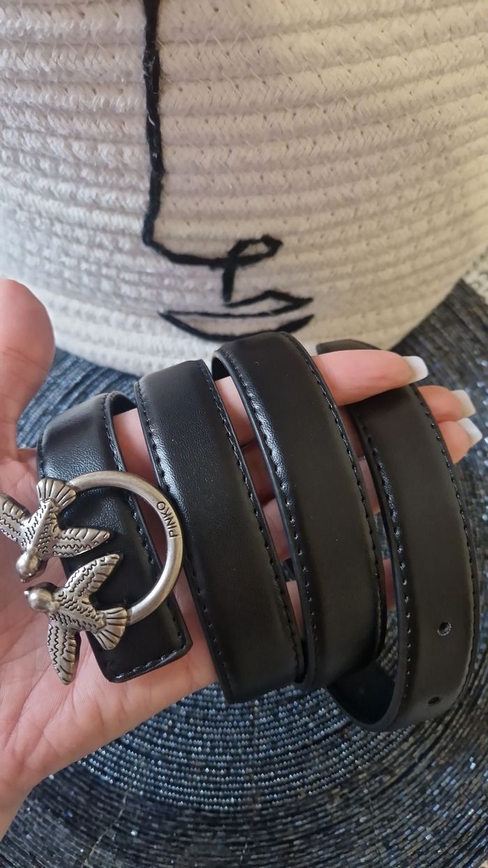 Ceinture pinko noir - photo numéro 2
