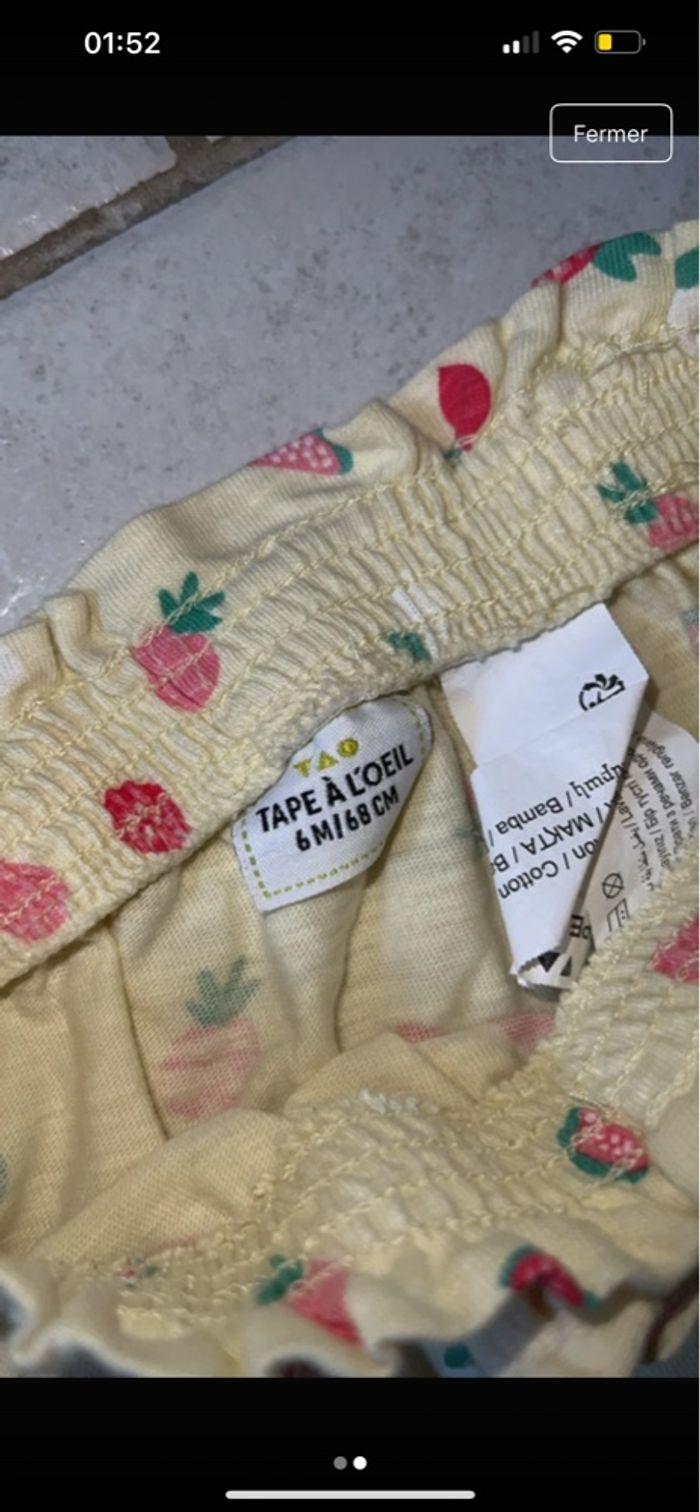 Vend short bébé - photo numéro 2