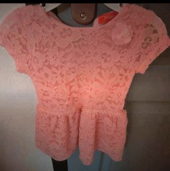 Robe bébé fille en dentelle tisaia 6 mois