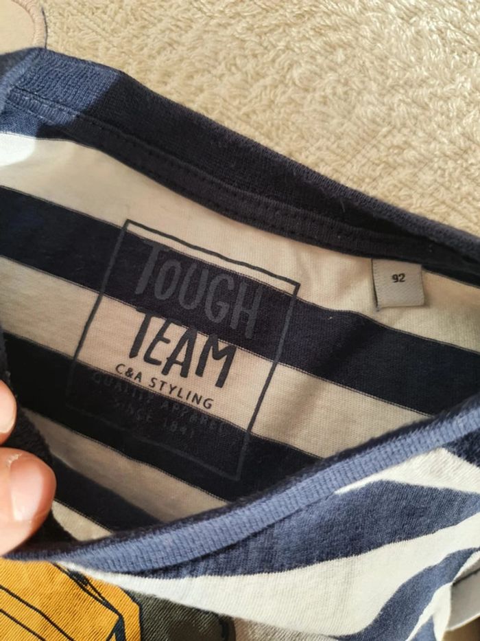 Tee shirt enfant garçon taille 2 ans C&A tracteur - photo numéro 4