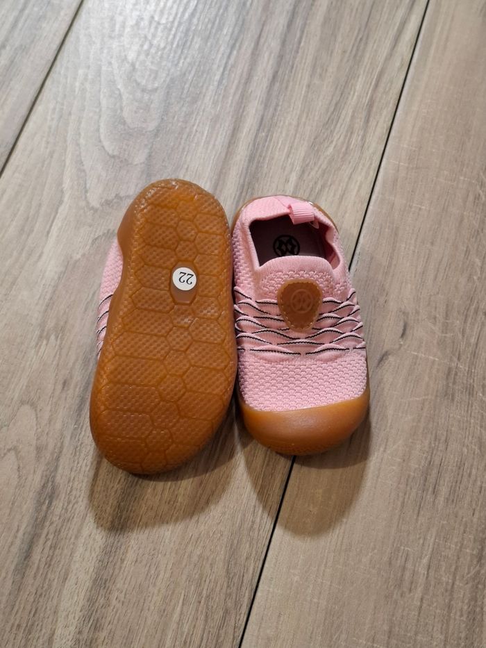 Chaussure fille mémoire de forme rose - photo numéro 2