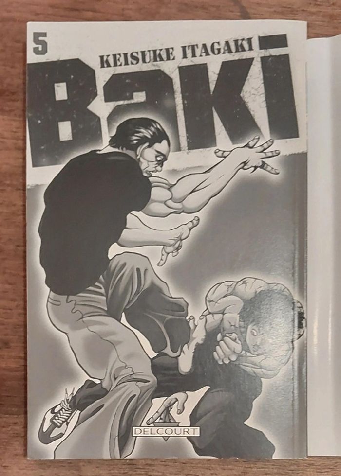 Baki Tome 5 Delcourt Français 🇨🇵 - photo numéro 4