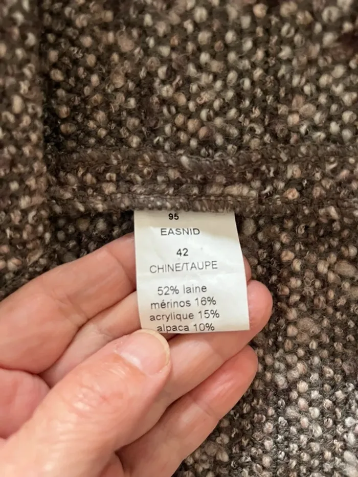Robe Lil pour l’autre en laine chinée - photo numéro 5