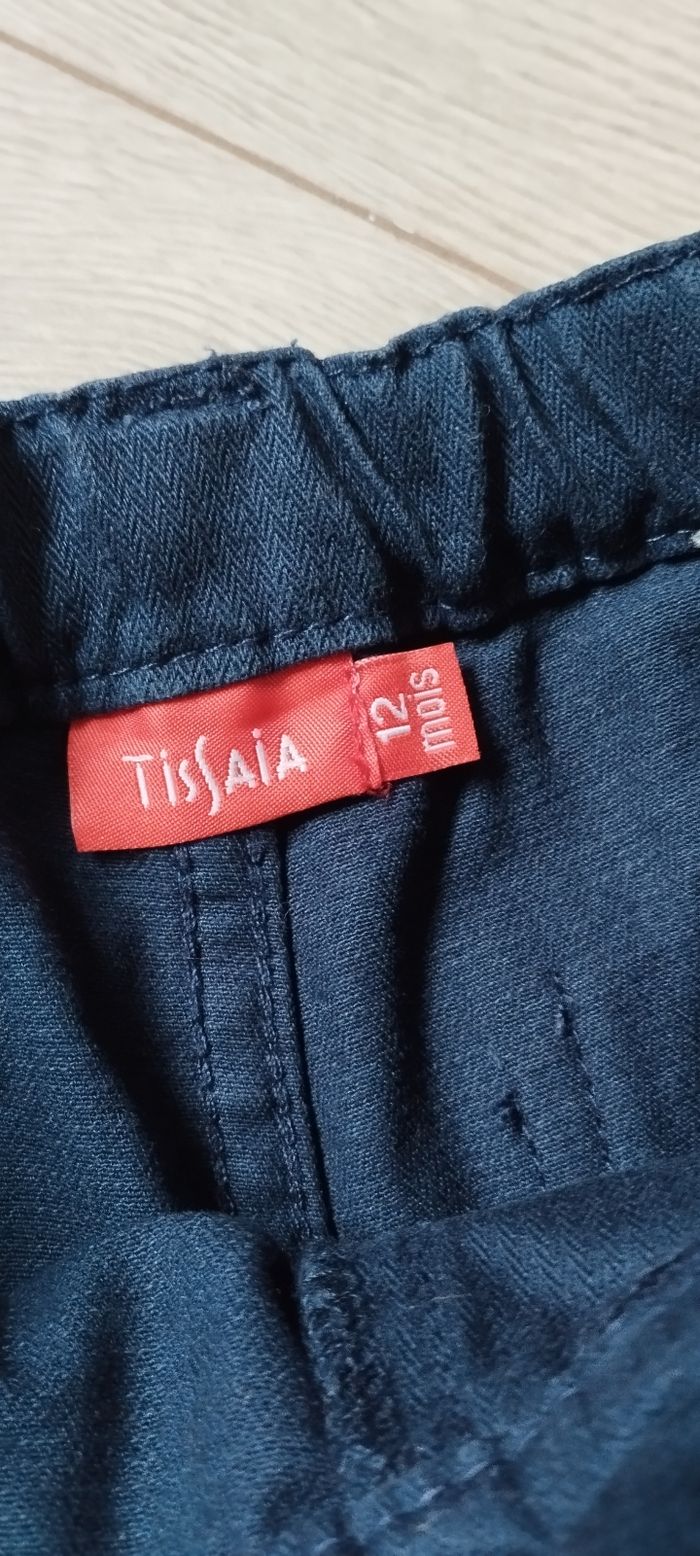 Pantalon fin garçon 12 mois tissaia - photo numéro 2