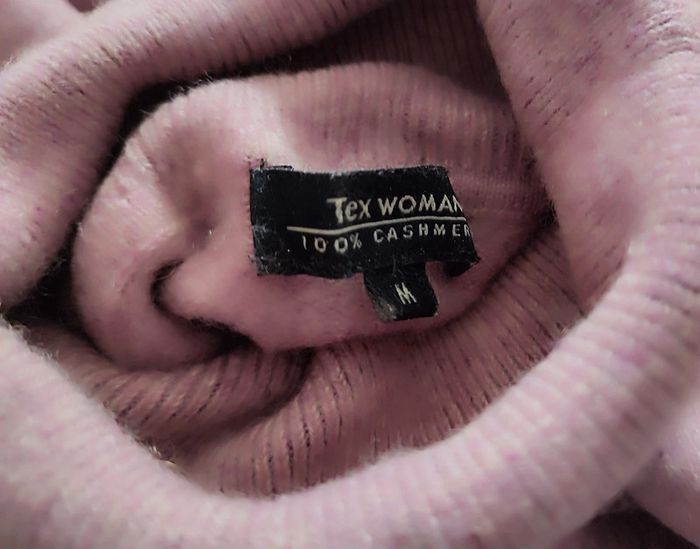Pull col roulé léger femme taille M - Tex woman - photo numéro 3