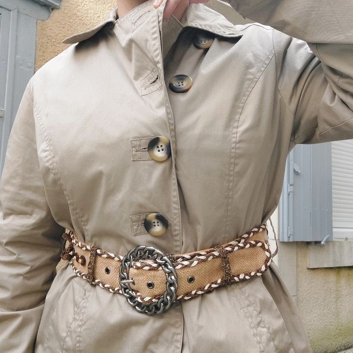 Magnifique trench Vintage pour L/XL - photo numéro 6