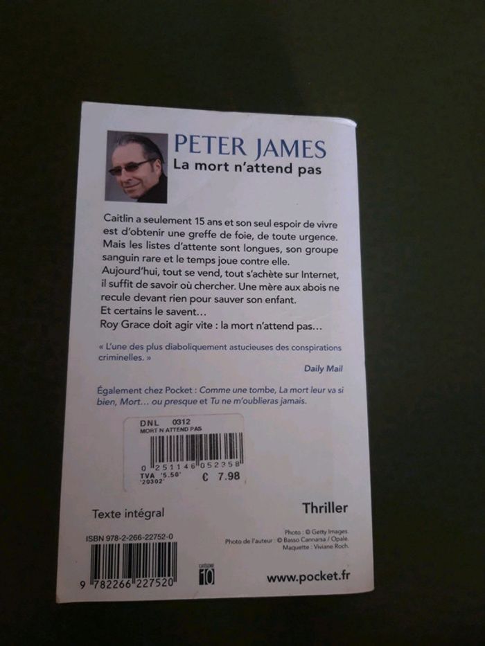Peter James la mort n attend pas - photo numéro 2
