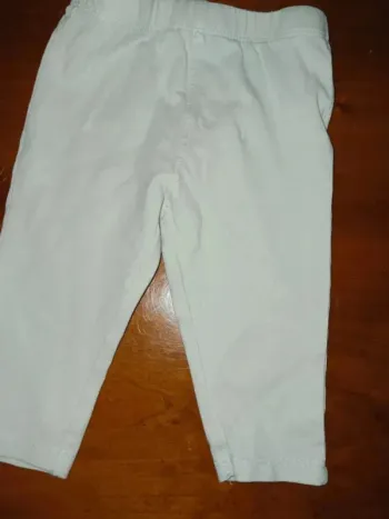 Legging vert 6 mois mots d enfants