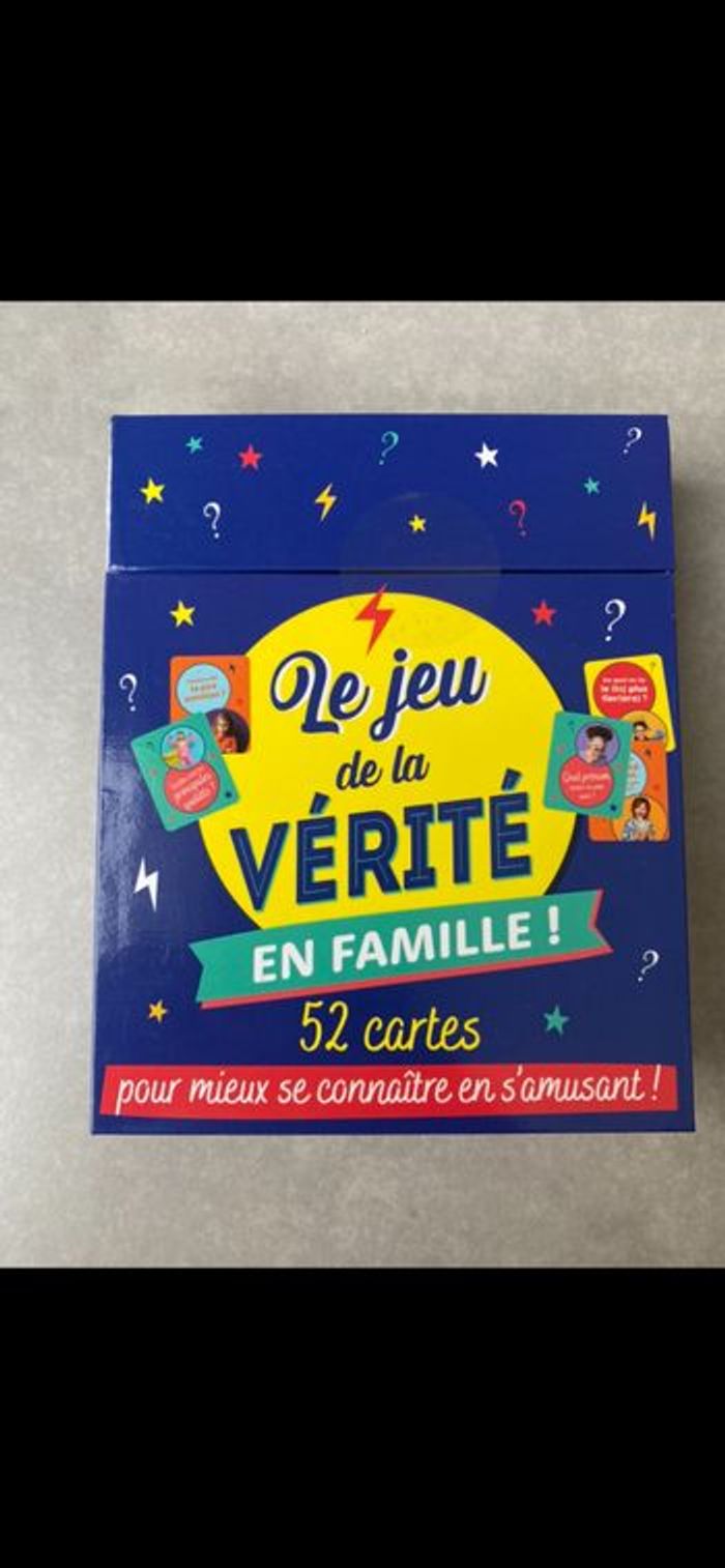 Jeu de la vérité en famille