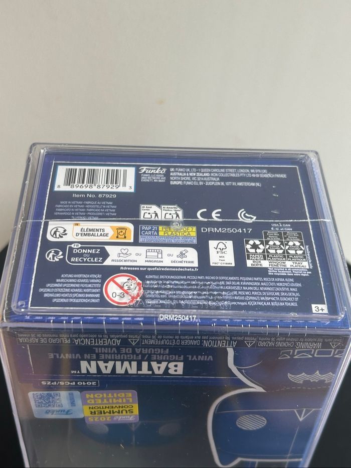 Funko Pop Batman Blueprint N 567 Limited Edition 2000 worldwide - photo numéro 6