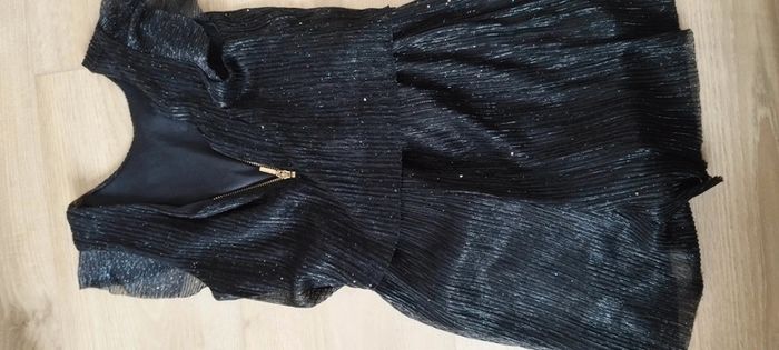 Joli combishort noir à paillettes tissaia 4 ans - photo numéro 4