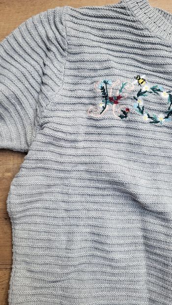 Pull Floral gris Springfield