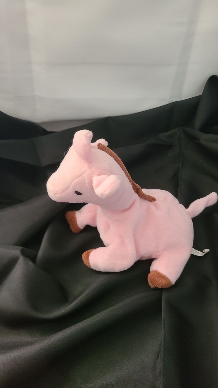 doudou girafe rose protech design - photo numéro 4