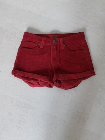 Short velours 5 ans