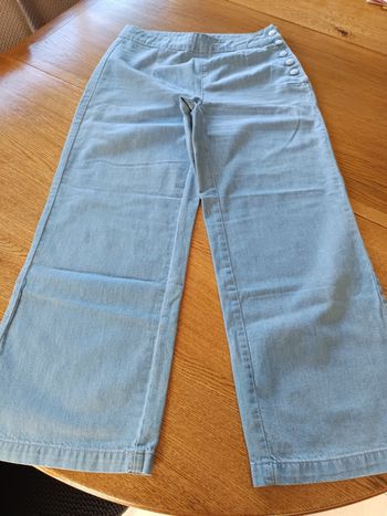 Pantalon femme toile jean