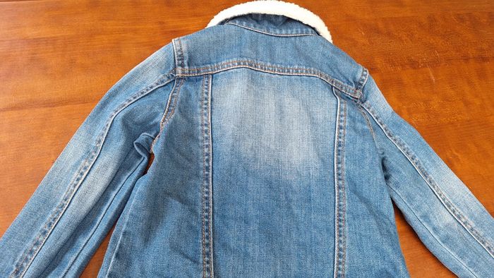 Veste mixte en jean creeks 5 ans col amovible - photo numéro 5